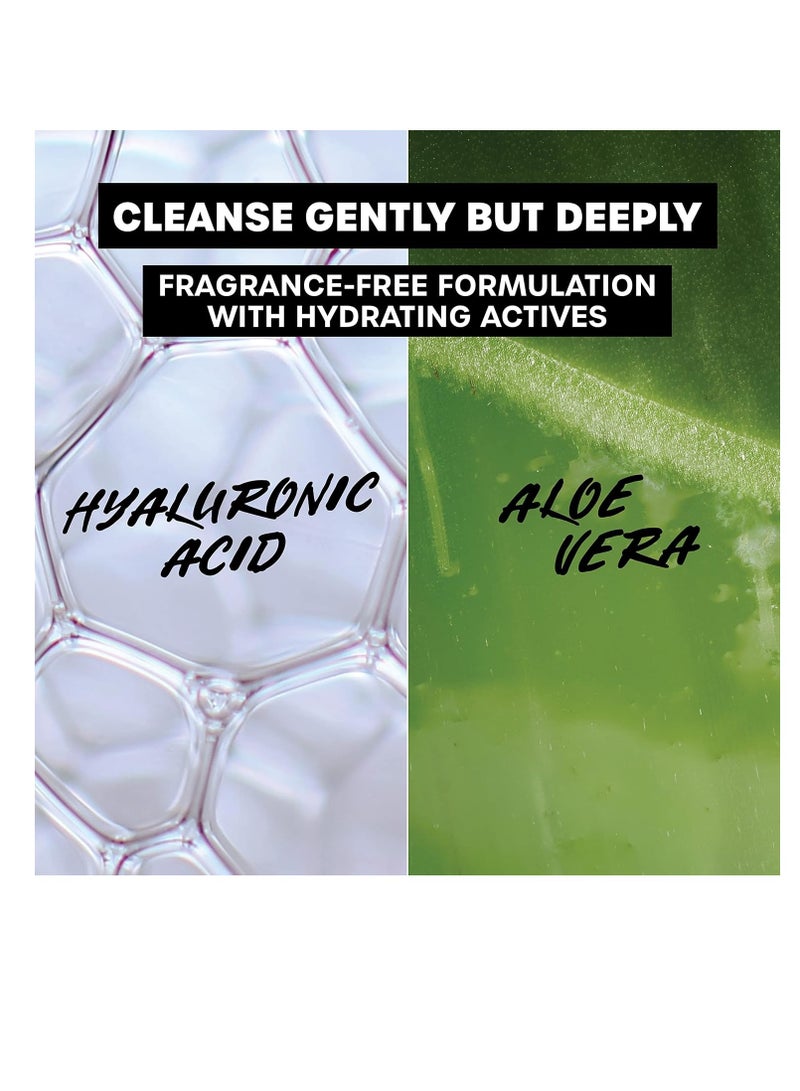 pH Balancing Daily Cleanser, Face Wash with Aloe Vera, Gentle and Hydrating Skin Care for Dry, Oily, or Acne Prone Skin, 8 FL Oz. 237 mlml