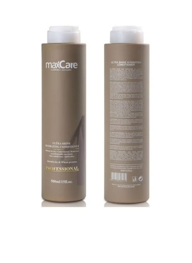 Maxcare Ultra Shine Hydrating Home Care Keratin Conditioner 500ml