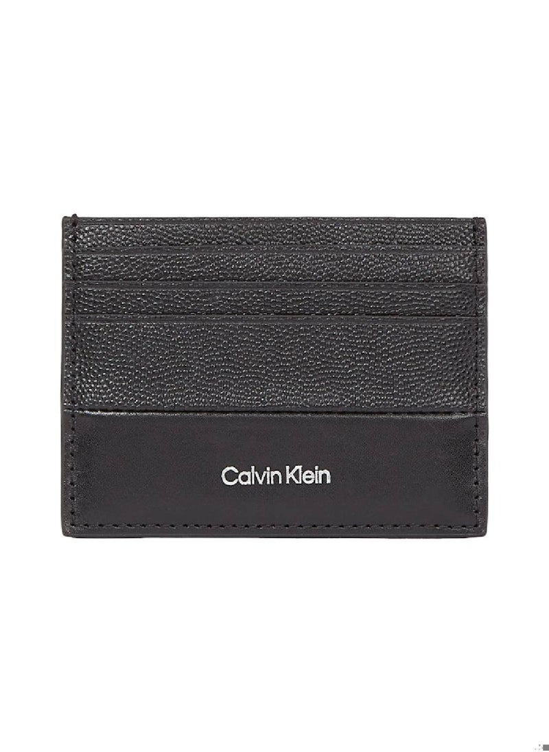 Men's Ck Cardholder - Leather, Black