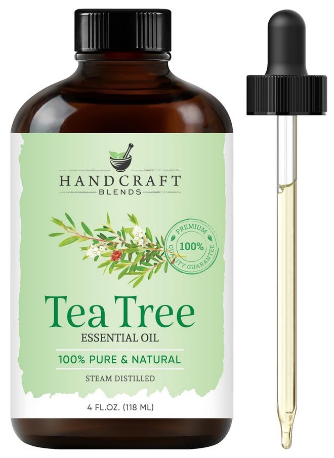 Tea Tree Essential Oil - Huge 4 Fl Oz - 100% Pure and Natural - Premium Grade Essential Oil for Diffuser and Aromatherapy