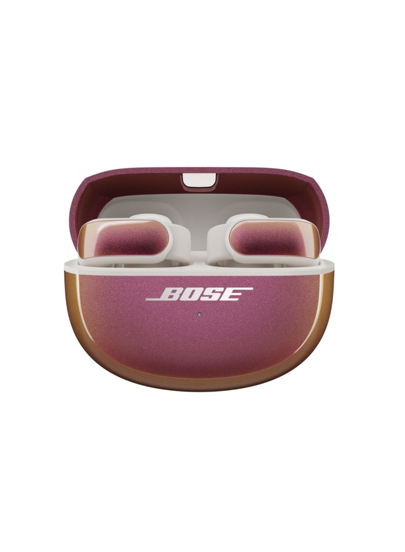 Ultra Open Earbuds with OpenAudio Technology, Open Ear Wireless Earbuds Sunset Iridescent