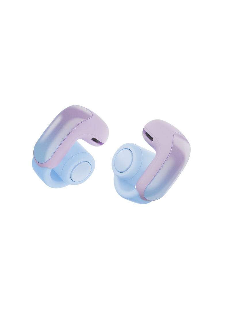 Ultra Open Earbuds With OpenAudio Technology, Open Ear Wireless Earbuds Chilled Lilac