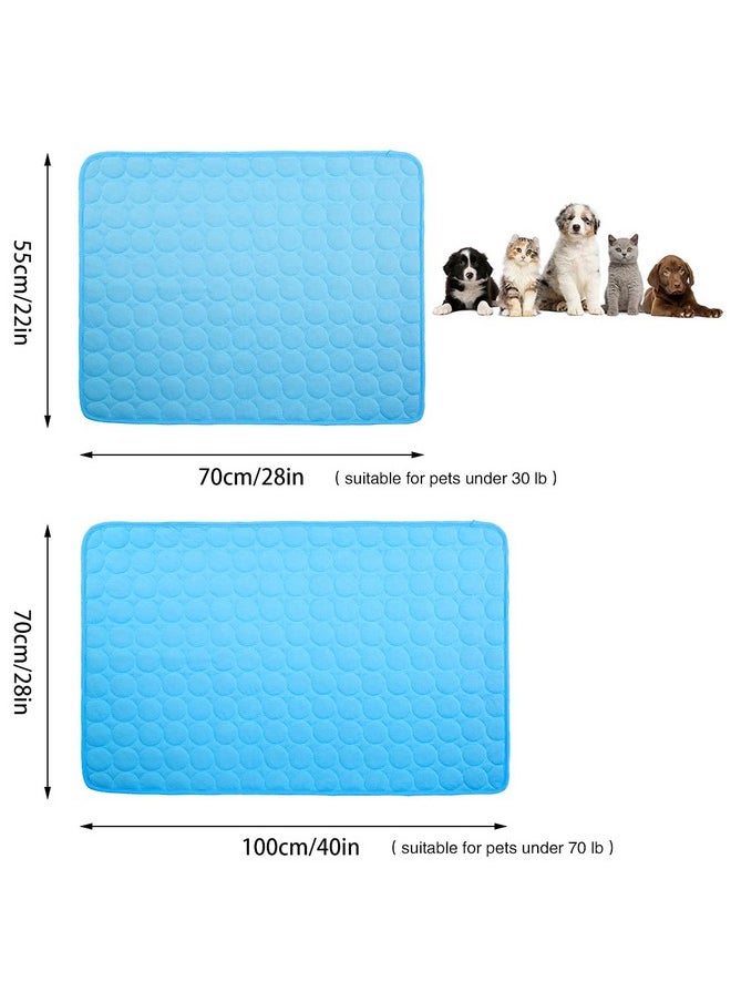 Dog Cooling Mat, Pet Cooling Pads For Dogs, Summer Cooling Bed For Cats, Portable Pet Cooling Cushion For Home Or Outdoor