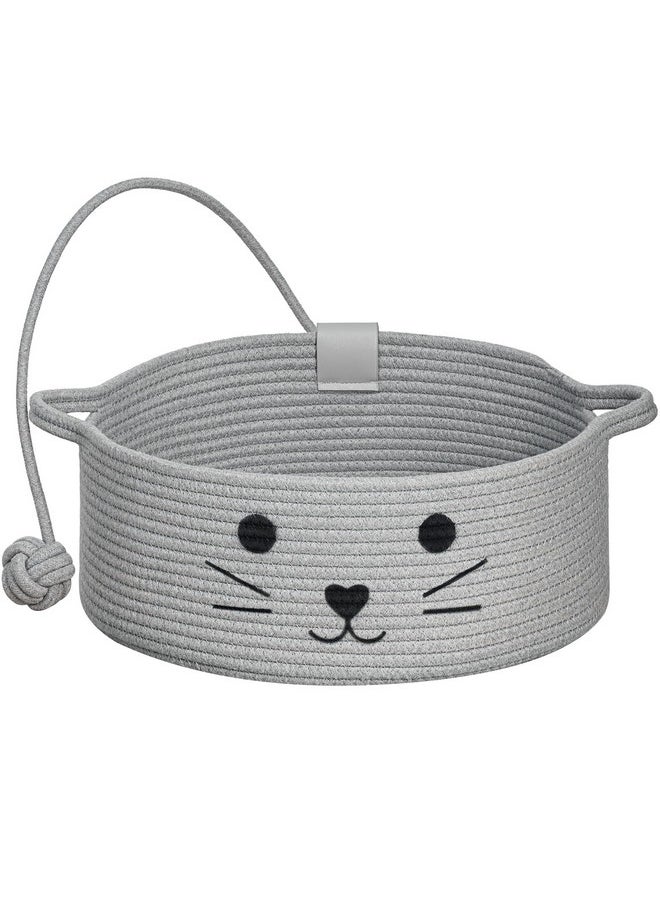 Cat Beds For Indoor Cats, Warm Soft Pet Bed Washable, Cute Cat Bed With Playing Rope Ball, Pet Gift Basket For Cat, Dog-15.7