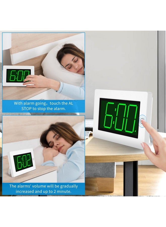 Led Digital Clock, Alarm Clock, Wall Clock, 3