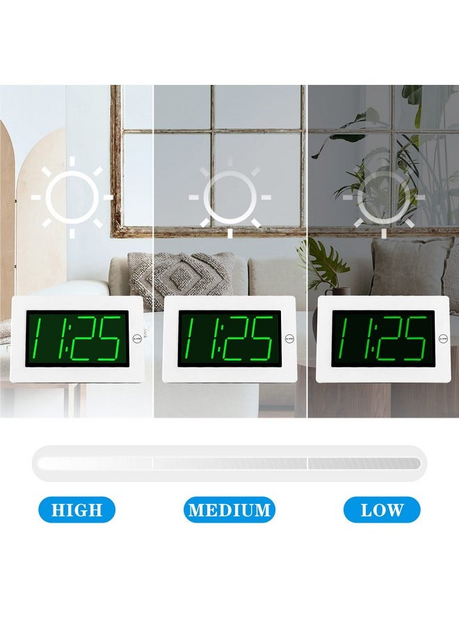 Led Digital Clock, Alarm Clock, Wall Clock, 3