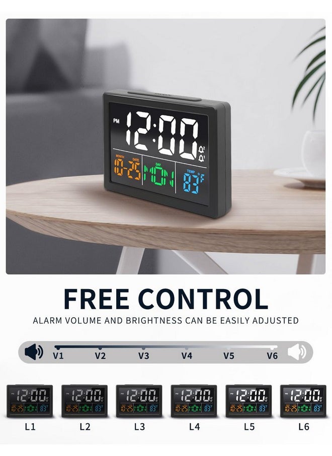 Digital Alarm Clock, With 5.5