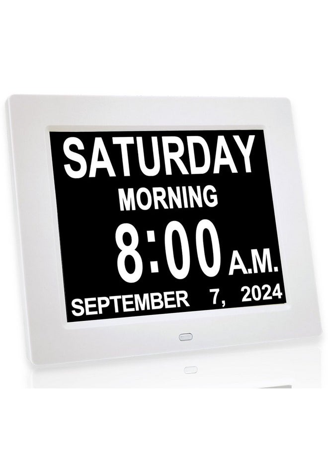 【New 2024】 Digital Calendar Alarm Day Clock - With 8