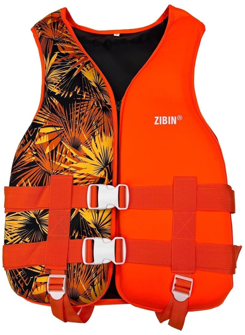 Super Soft Swimming vest Size Large 60 to 75 Kg - orange (X-Large)