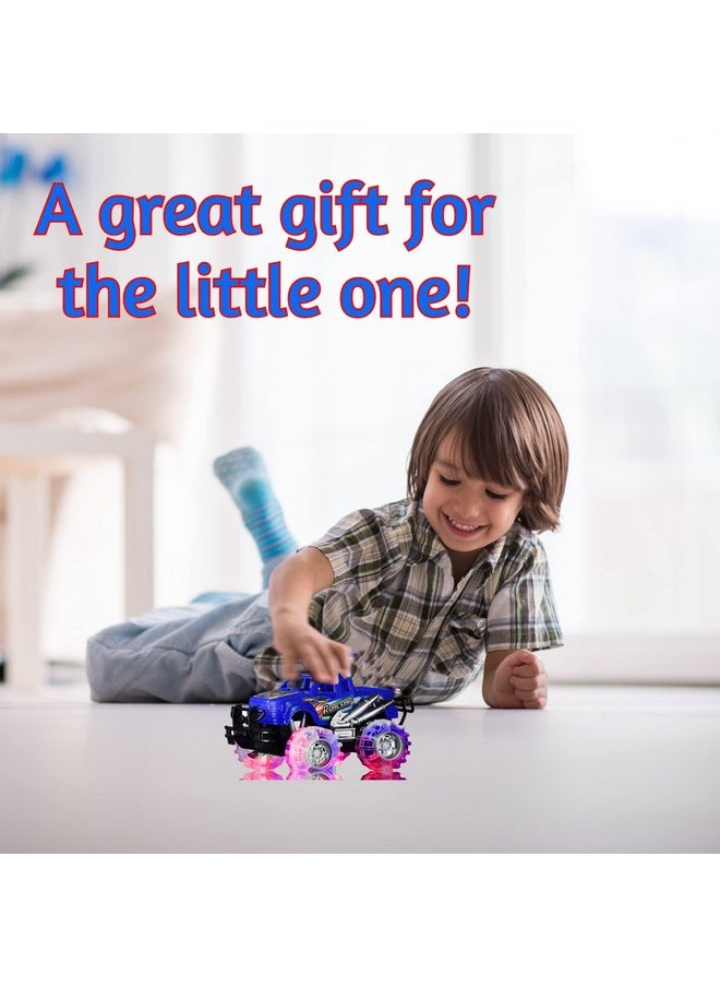 Monster Trucks For Boys - Car Toys For Boys & Girls - Light Up Toys For Kids - 6