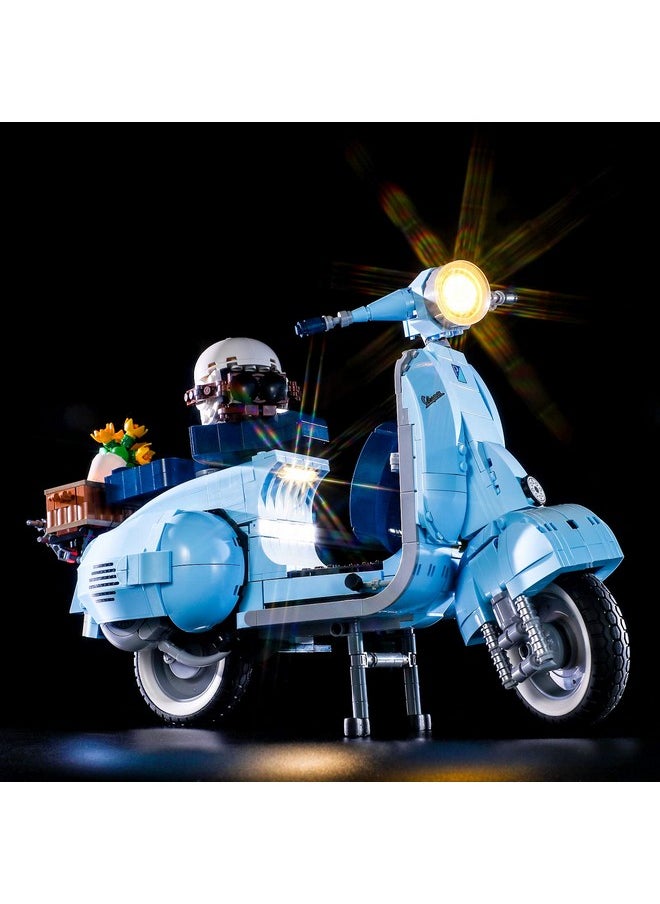 BRIKSMAX Led Lighting Kit for Creator Vespa 125 - Compatible with Lego 10298 Building Blocks Model- Not Include The Lego Set