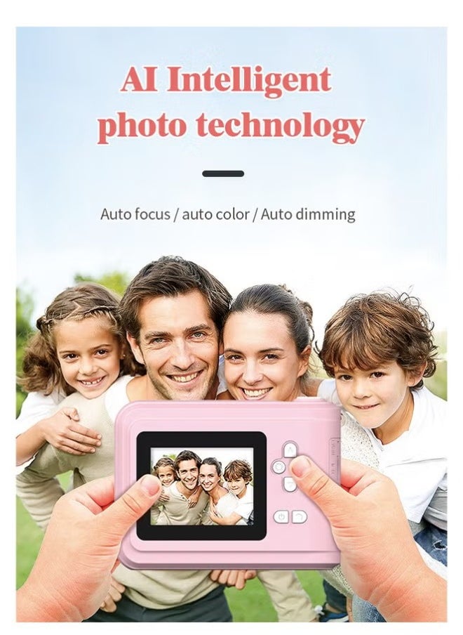 Children's High Definition Mini Instant Film Camera