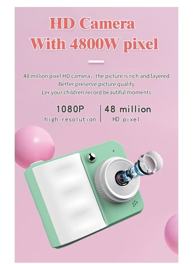 Children's High Definition Mini Instant Film Camera