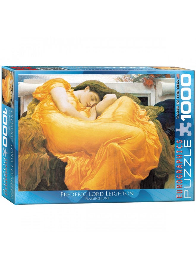 EuroGraphics Flaming June by Lord Frederic Leighton 1000-Piece Puzzle , Yellow