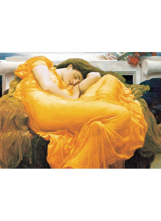 EuroGraphics Flaming June by Lord Frederic Leighton 1000-Piece Puzzle , Yellow