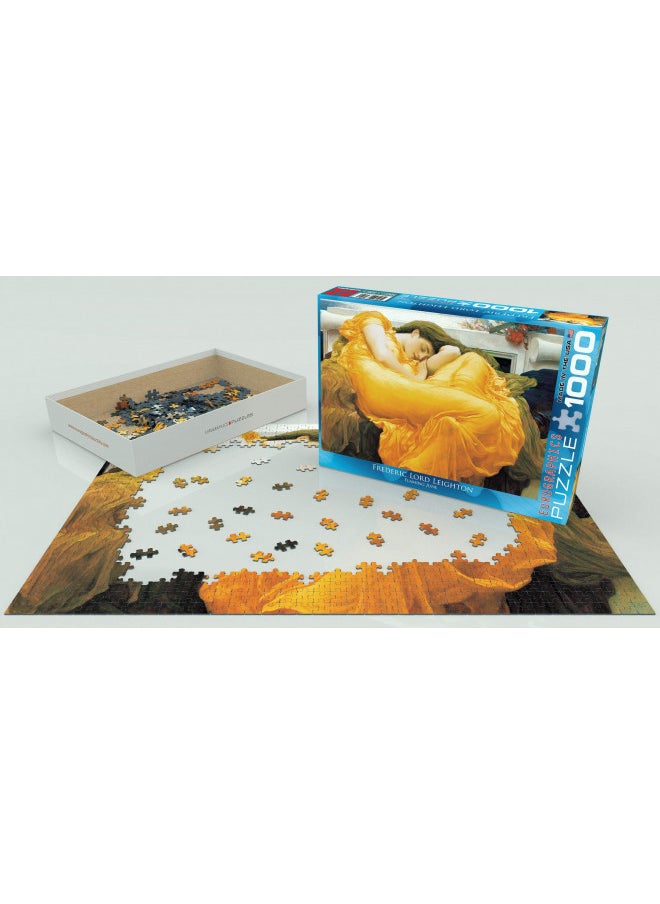 EuroGraphics Flaming June by Lord Frederic Leighton 1000-Piece Puzzle , Yellow