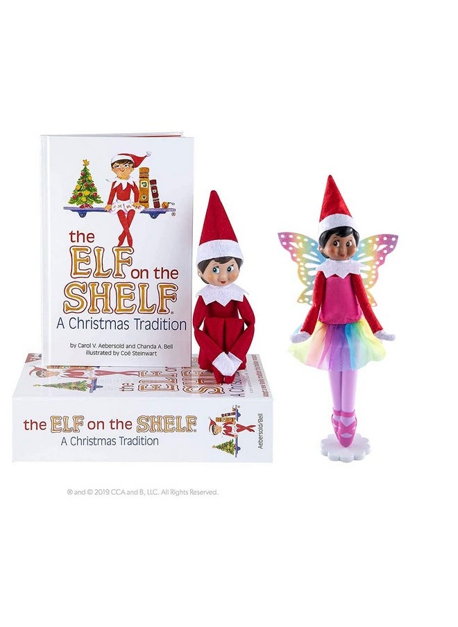 Scout Girl (Light Tone/Blue Eyed Girl) With Magifreez Rainbow Snow Pixie