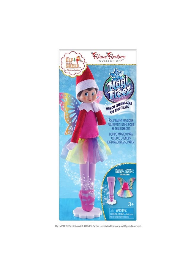 Scout Girl (Light Tone/Blue Eyed Girl) With Magifreez Rainbow Snow Pixie