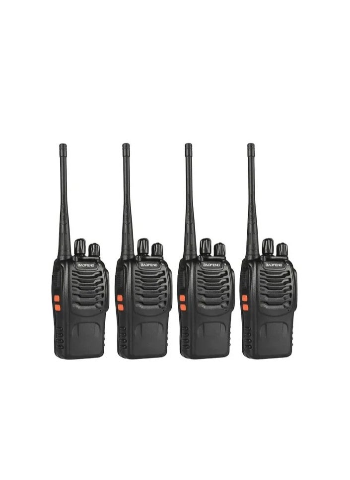 Portable FM Handheld 5W Two Way Radio 4pc