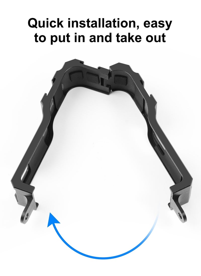 PULUZ Protective Cage Rig Housing Frame with Cold Shoe for Insta360 ONE RS 1-Inch 360 Edition