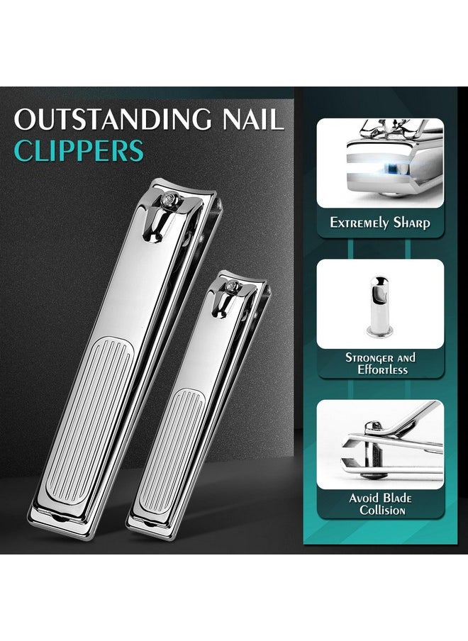 Ippers Set, Vepkuso Toenail Clippers And Fingernail Clippers For Men, Women,And Seniors, 6 In 1 Manicure Set