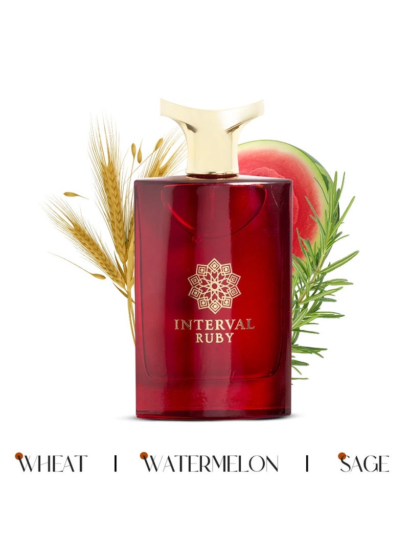 Interval Ruby Unisex Perfume EDP 100ml