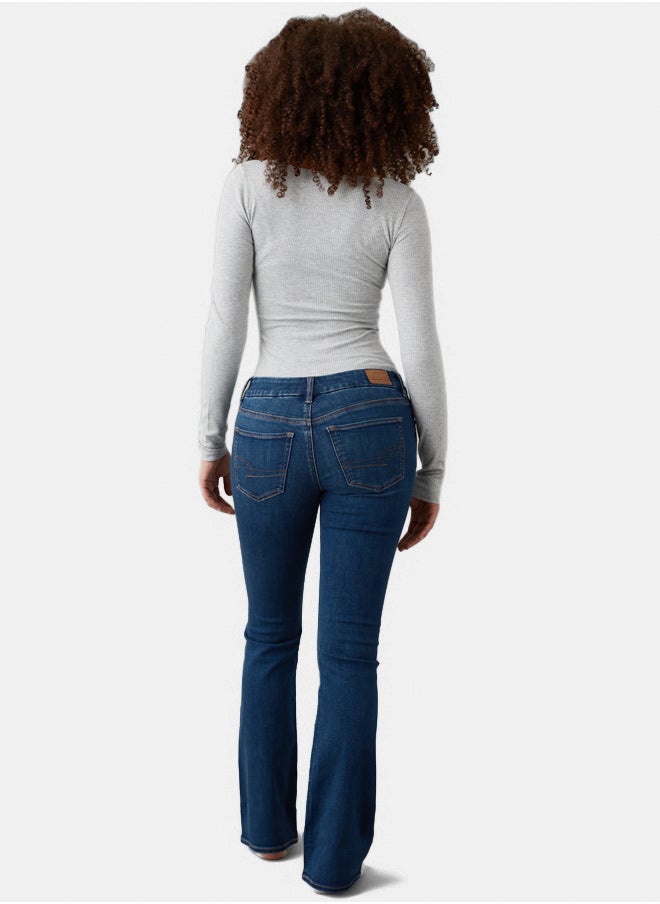 AE Next Level Curvy Low-Rise Kick Bootcut Jean