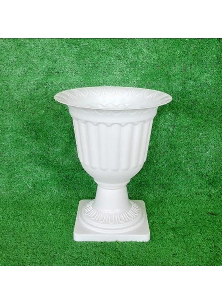 Plastic Plant Pots Vase Planter Pots for Garden Decor Decorative Garden Pots Plastic Plant Flower Seedlings Nursery Pot Flower Plant Container Plastic Plant
