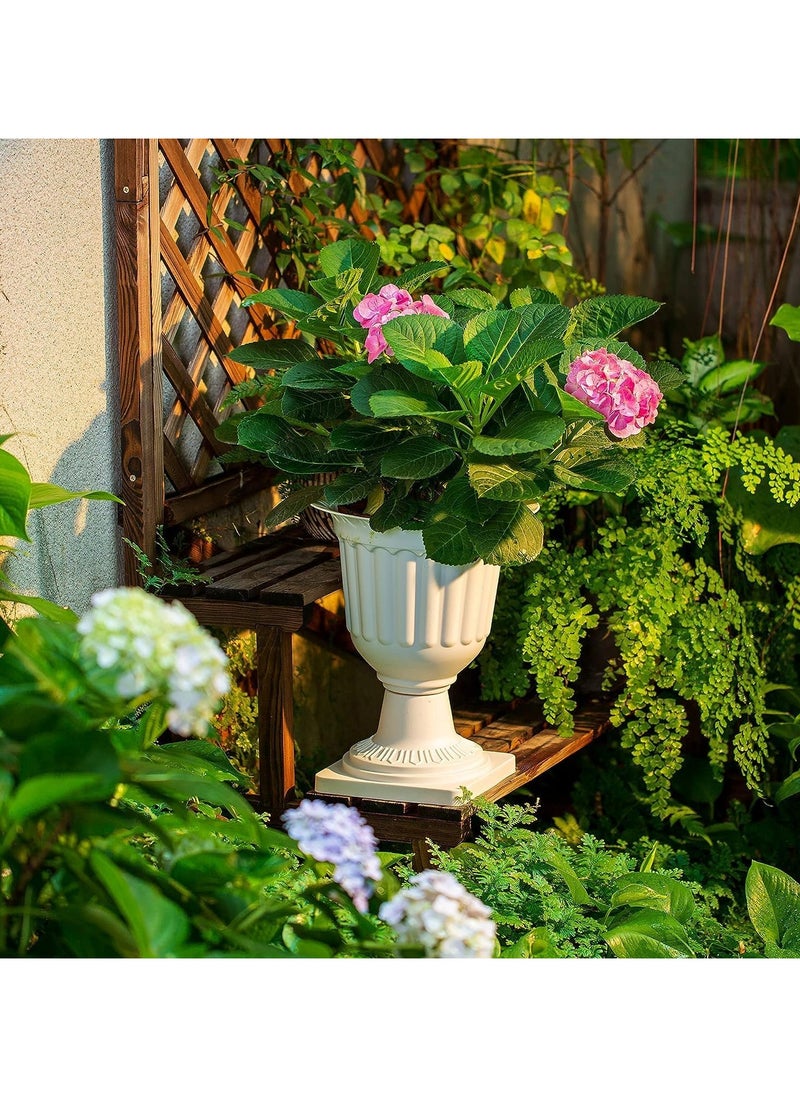Plastic Plant Pots Vase Planter Pots for Garden Decor Decorative Garden Pots Plastic Plant Flower Seedlings Nursery Pot Flower Plant Container Plastic Plant