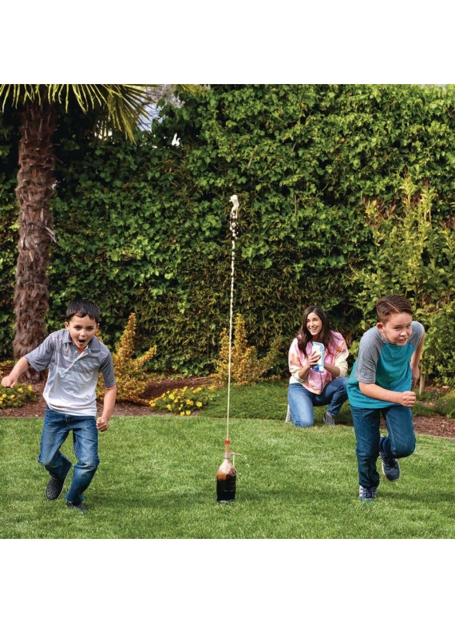 Steve Spangler Science Extreme Geyser Tube - Science Kit for Kids - Mentos & Soda Lab Experiment - Includes Tube, Candy, & Unique Spray Caps - Chemistry Magic - Classroom STEM Project