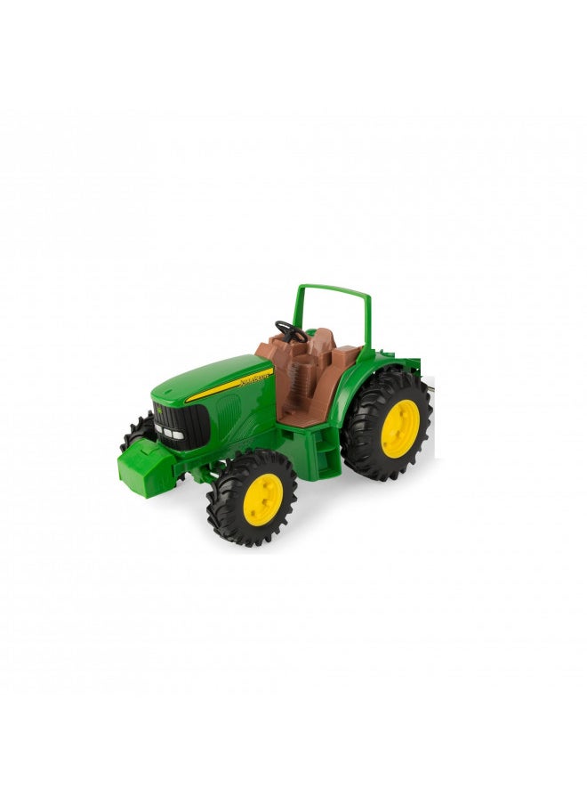 John Deere Kids Tractor Toy with Flarebox Wagon Set - 8 Inches - John Deere Tractor Toys for Kids - Toddler Toys Ages 3 and Up