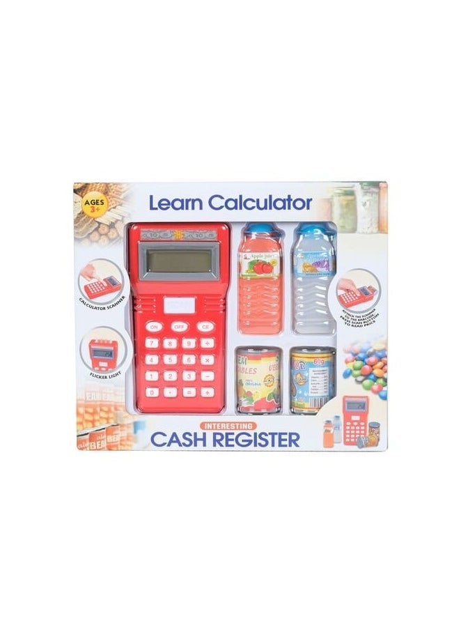 Kids Toy Calculator Cash Register Game