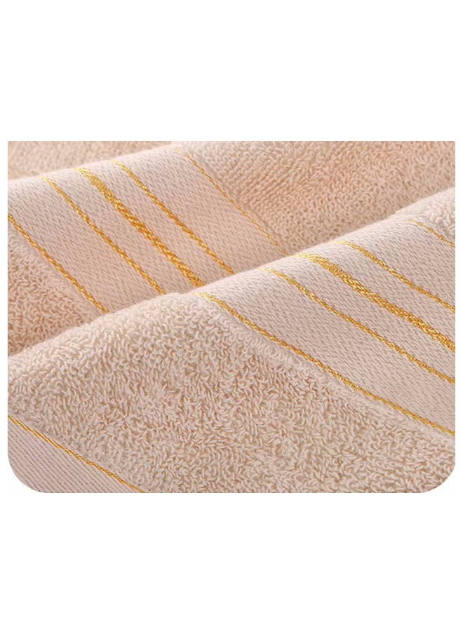 1 Piece - Luxury Soft 100% Cotton 400 GSM Bath Towels for Beach, Spa, Hotel, Bathroom 70 x 140cm (Light Ivory)