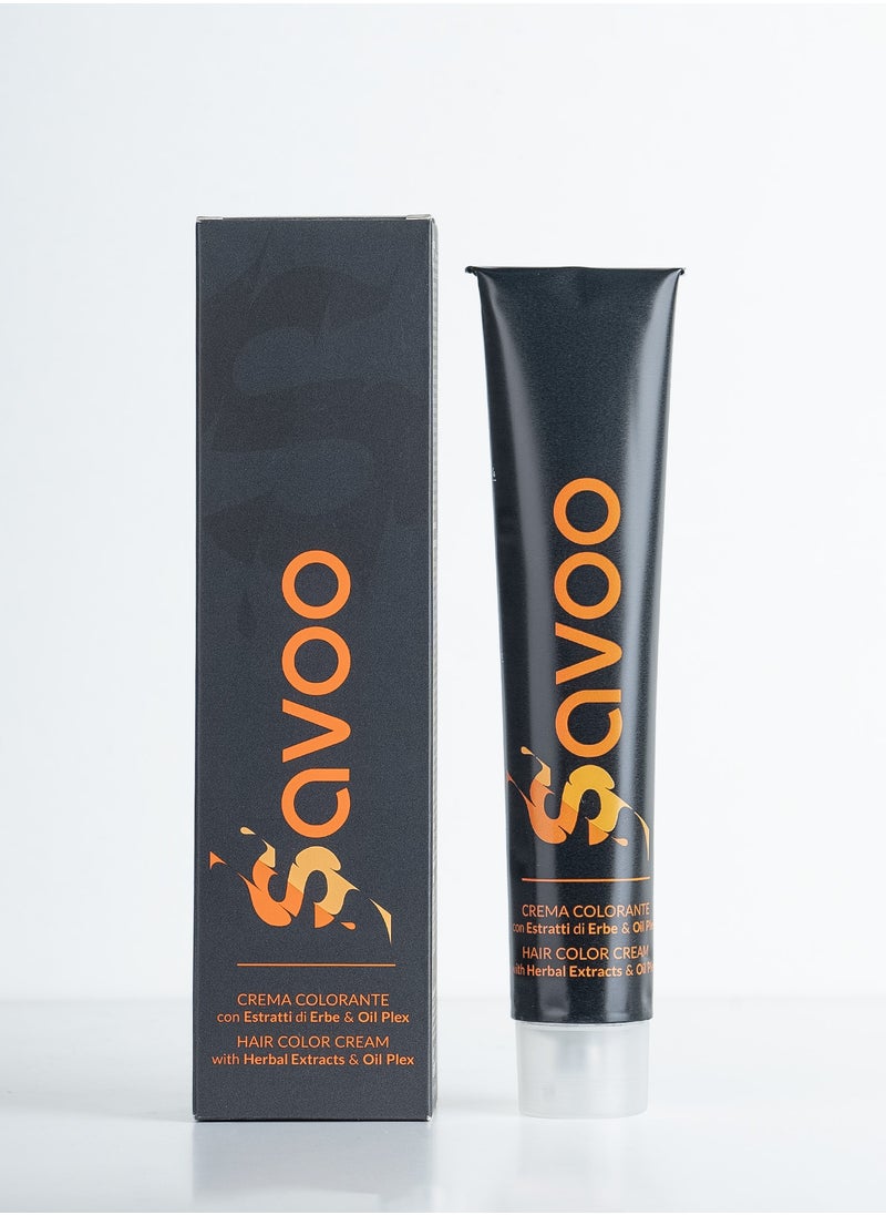 SAVOO Hair Color Cream 3 Dark Brown - Herbal Extracts & Oil Plex 100ml