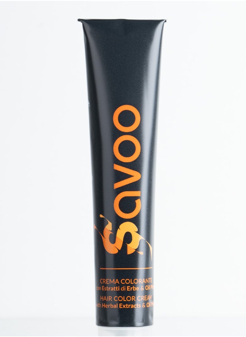 SAVOO Hair Color Cream 8 Light Blond - Herbal Extract & Oil Plex - 100ml