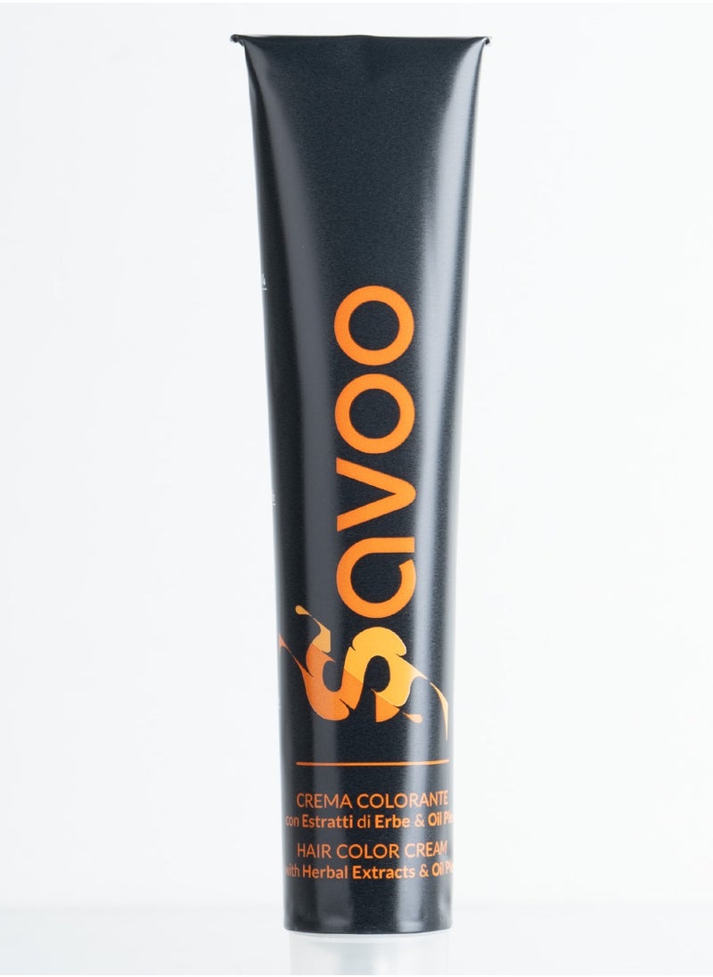 SAVOO Hair Color Cream 5.003 Light Warm Natural Brown - Herbal Extracts & Oil Plex 100ml