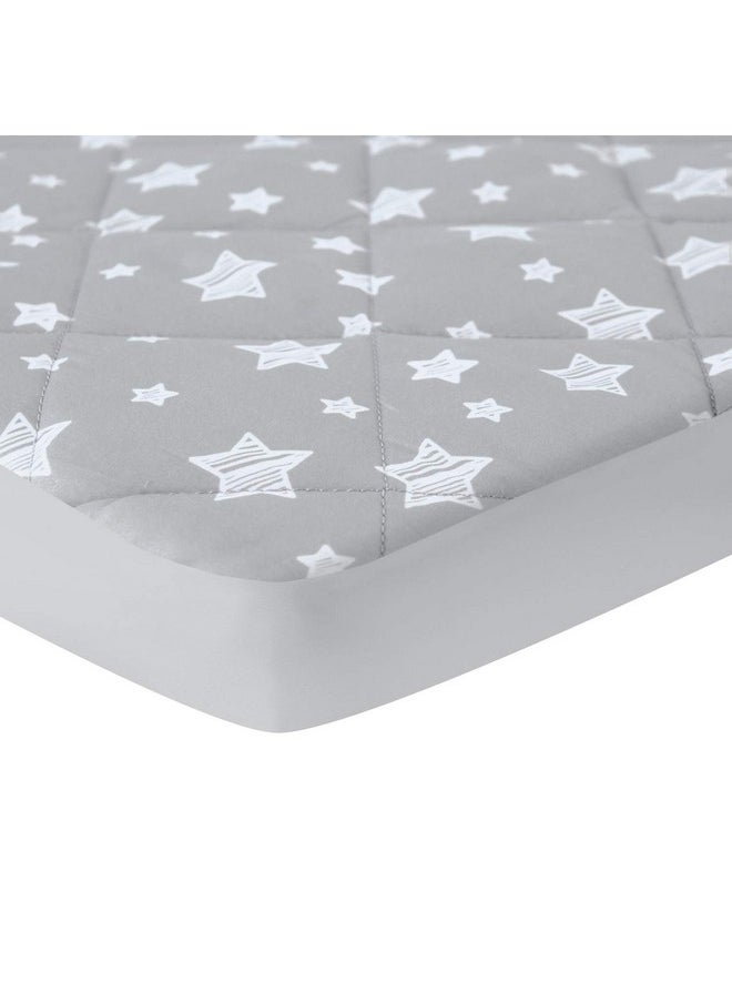 Pack And Play Sheet Quilted, Breathable Thick Playard Lovely Print Cover 39