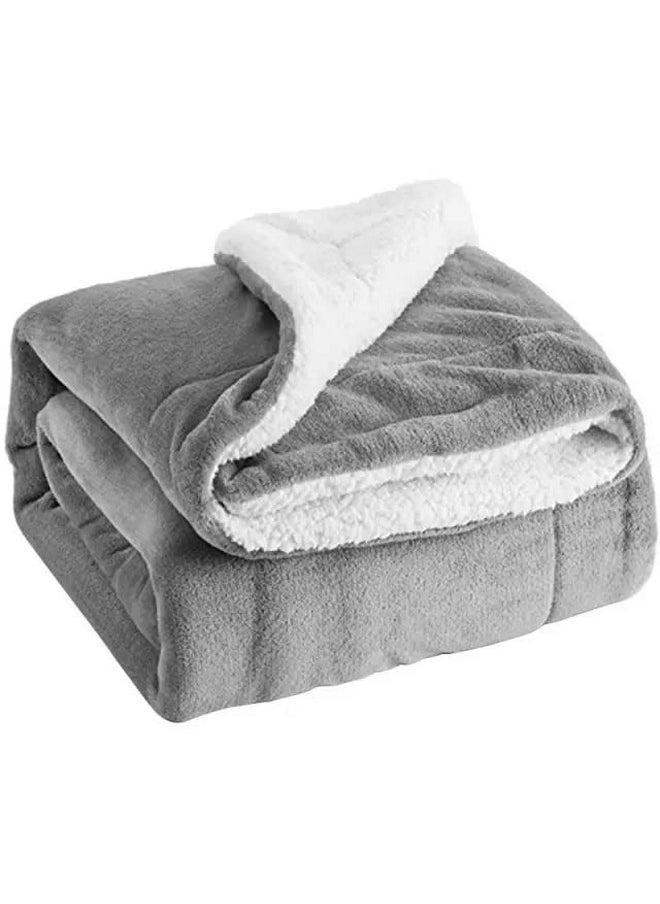 New Born Baby Blankets All Season Fluffy 2 Layered Ac Wrapping Sheet Flannel And Sherpa Blanket For Baby Boys And Baby Girls, Toddlers 130 Cm X 105 Cm, (3-24 Months), Lightweight
