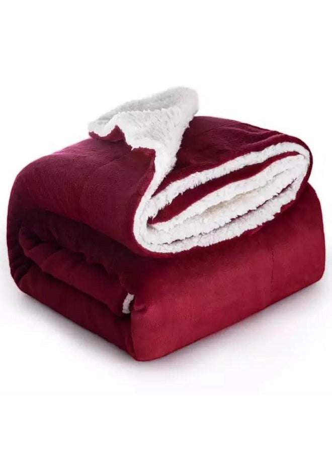 New Born Baby Blankets All Season Fluffy 2 Layered Ac Wrapping Sheetcoral Blanket For Baby Boys And Baby Girls, Toddlers 130 Cm X 105 Cm, (3-24 Months, Cotton)