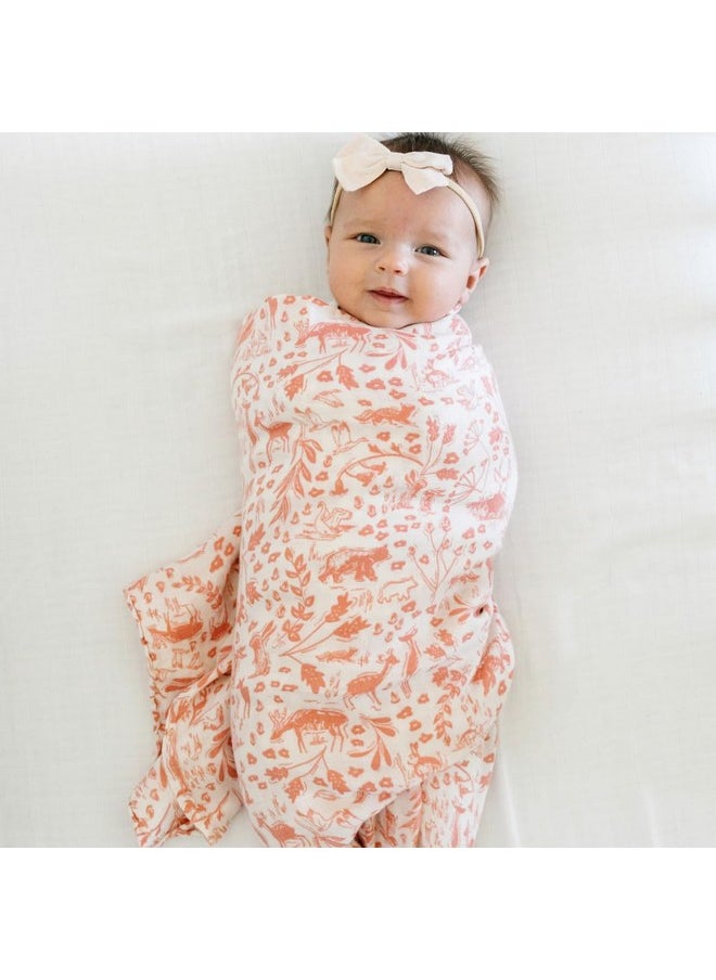 Swaddle Blanket Luxury Decorative Baby Muslin Swaddle Blankets (By Hope Wild Wood)