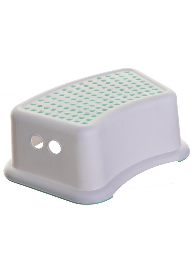Step Stool For Kids - Non-Slip Base And Contoured Design For Toilet Potty Training And Sink Use - Mint