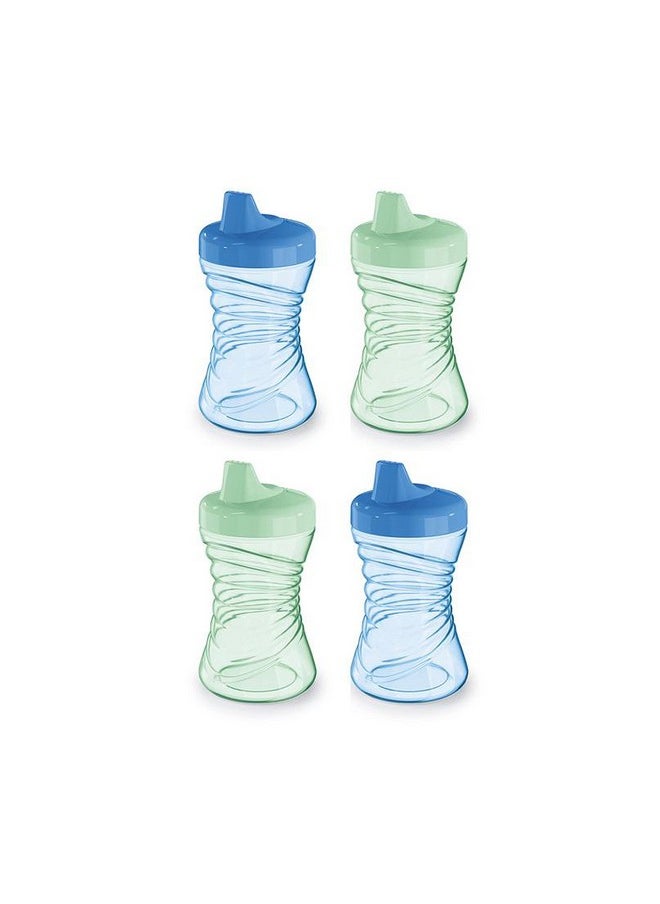 Fun Grips Hard Spout Sippy Cup, 10 Oz. | Easy To Hold, Bpa Free, Spill Proof Toddler Cup, 4Pk