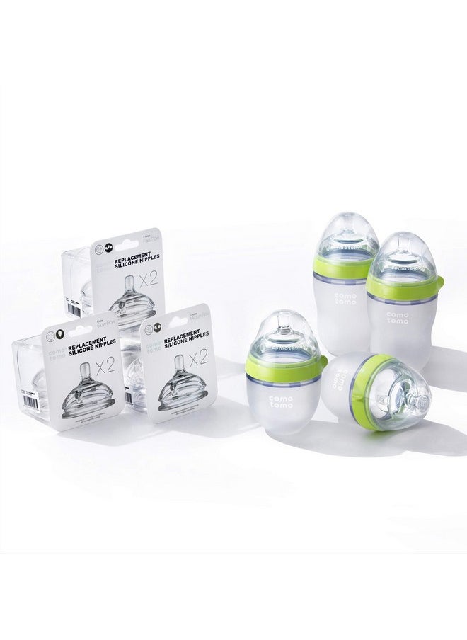 Baby Bottle Bundle, Green, (7 Piece Set)