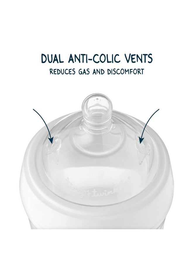 Silicone Baby Bottle Nipples - Bisphenol A-Free, Phthalate-Free Baby Bottle-Feeding Supplies, Soft, Easy To Latch Nipples For Baby Bottles, 2 Pack, Fast Flow (6-9 Months)