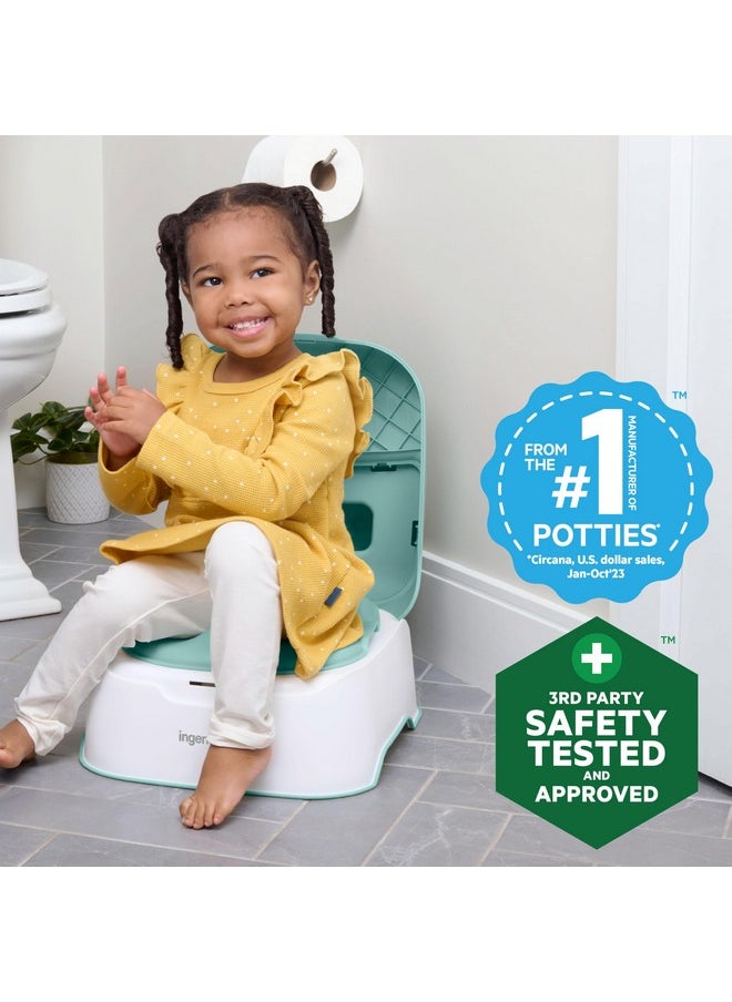 Prepare To Potty 3-In-1 System - Potty Training Toilet, Topper, Step Stool, Easy Setup, For Toddlers Ages 18 Months+