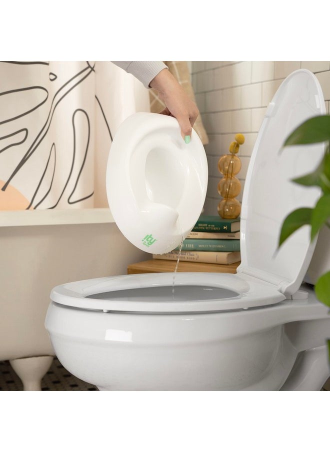: Ity By Ingenuity Ready Set Go Potty, Removable Bowl, Non-Skid Bottom, Wide Stable Base, Age 18 Months & Up, White & Grey