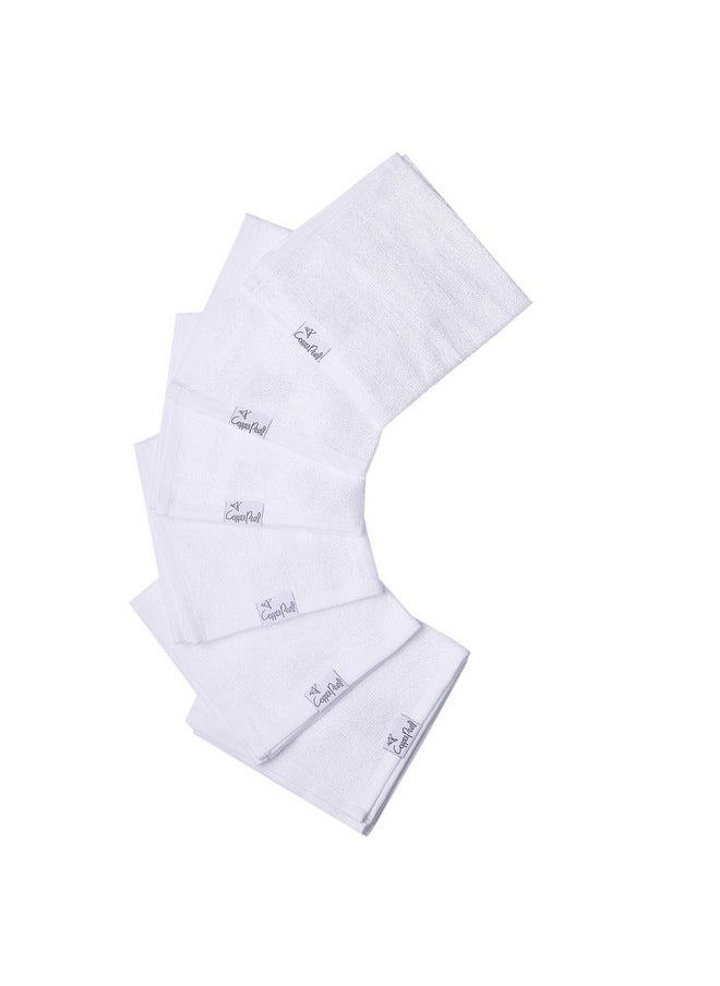 6 Ultra Soft Baby Bath Washcloths Premium Large Soft Dove (White) 11