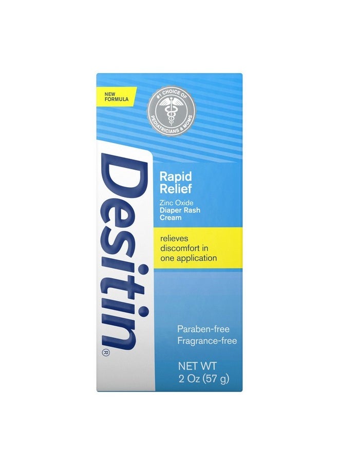 Rapid Relief Creamy Zinc Oxide Diaper Rash Cream (Pack Of 3)