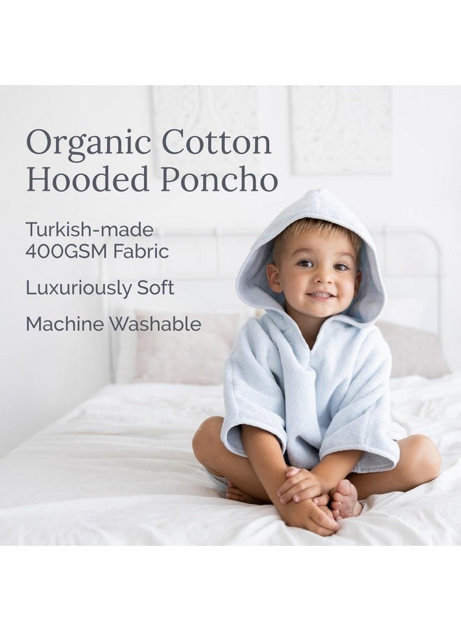 Poncho Towels For Kids - Toddler Towel Poncho, Organic Baby Bath Towel With Hood For Newborn Boys And Girls, Kids Towel Poncho, Hooded Baby Towels, Baby Essentials, Made In Turkey
