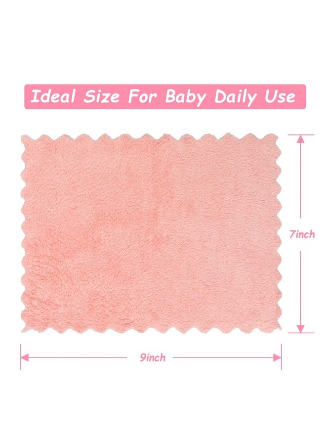 Baby Washcloths 24-Pack (7''X9''), Microfiber Coral Fleece Baby Towels, Super Soft And Absorbent Wash Cloths For Newborns, Infants And Toddlers, Gentle On Delicate Skin For Face Hands And Body